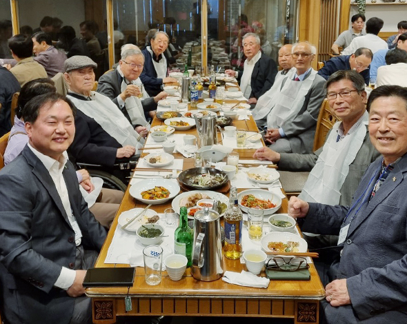 조선 산업을 일으킨 진수회 원로 회원들(1946학번~1960년대 학번 중심)